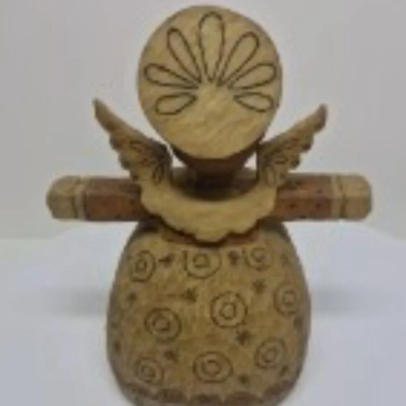 2007 Caribou Canyon for Demdaco Angel & Santa Old World Resin Holiday Ornaments - Picture 11 of 13